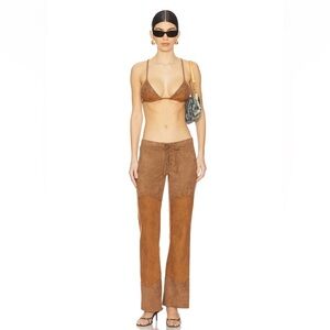 Leslie Amon Coyote Ugly pants in Brown